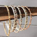 Silver and Gold Cuff - Rebecca Lankford Cuff Bracelets - Rebecca Lankford Designs