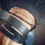 Rebecca Lankford Designs Double Wrap Leather Bracelet