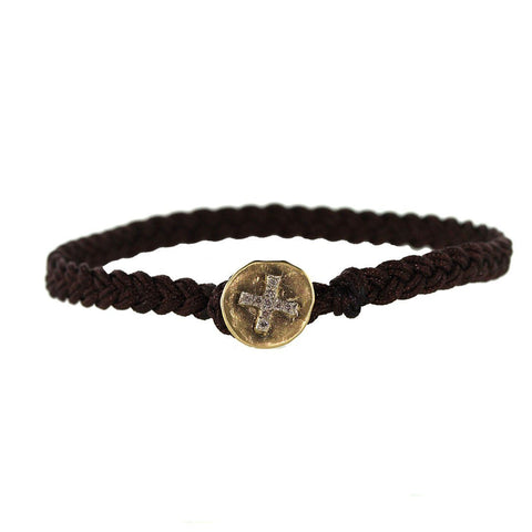 Diamond X Macrame Bracelet