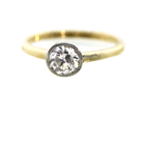 Modern Wedding Ring - Rebecca Lankford Designs - 1
