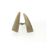 Handcrafted Antler Tip Cuff Links - Rebecca Lankford Designs - 3