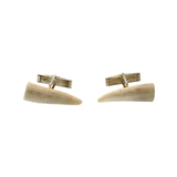 Handcrafted Antler Tip Cuff Links - Rebecca Lankford Designs - 1