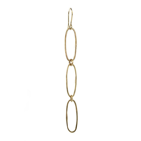 Triple Oval Dangle Earrings - Rebecca Lankford Designs