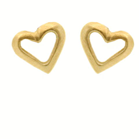 Heart Stud Earrings