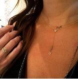 Triple Champagne Diamond Necklace - Rebecca Lankford Designs