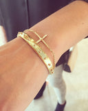 Brass Cuff Bracelet - Rebecca Lankford Designs - 2