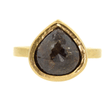 Raw Diamond Ring - Raw Diamond Engagement Ring - Rebecca Lankford Designs