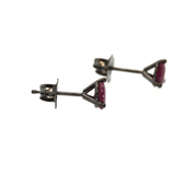 Ruby Martini Stud Earrings - Rebecca Lankford Designs