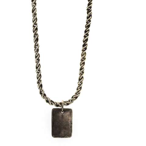 Ghost Cross Necklace