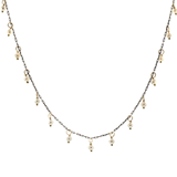 Pearl Dangle Necklace - Pearl Necklace - Rebecca Lankford Designs