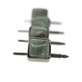 Turquoise Tuxedo Studs - Custom Tuxedo Stud Set - Rebecca Lankford Designs