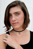 Handcrafted Aquamarine Choker - Rebecca Lankford Designs - 2