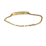 custom gold bracelet - rebecca lankford designs