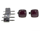 ruby tuxedo studs and cufflinks - rebecca lankford designs