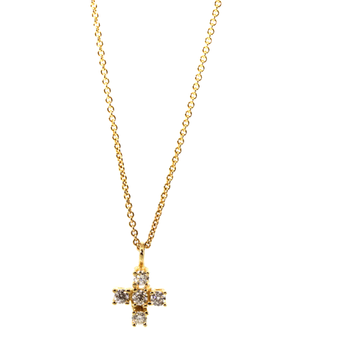 Diamond Cross Necklace
