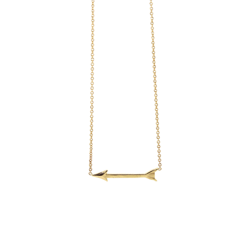 Gold Arrow Necklace