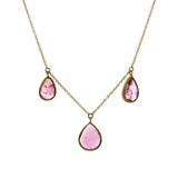 Pink Tourmaline Princess Necklace - rebecca lankford designs