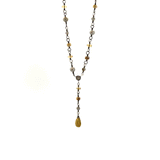 Multi Gemstone Rosary - Handcrafted Rosary Necklace - Rebecca Lankford Designs