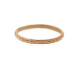 Gold Antique Band - Rose Gold Antique Ring - Rebecca Lankford Designs