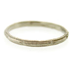 Gold Antique Band - White Gold Antique Ring - Rebecca Lankford Designs