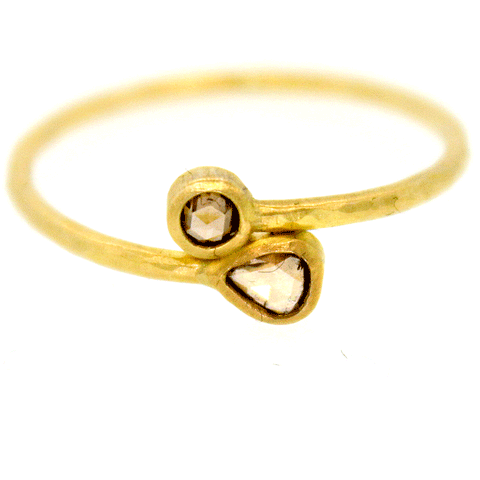 Double Diamond Ring