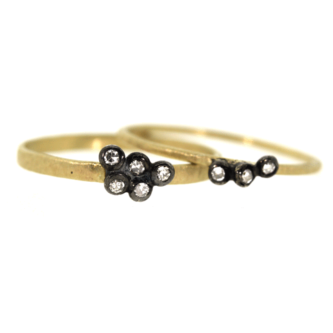 Bezel Cluster Ring