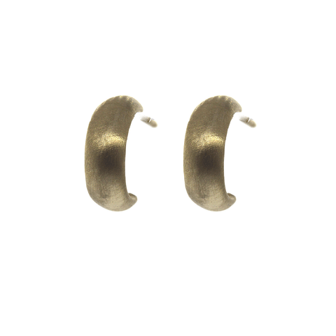 Gold/ Silver Cuff Hoop Earrings - Gold Cuff Hoop Earrings - Rebecca Lankford Designs