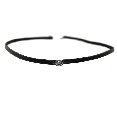 Skinny Pave Diamond Choker
