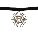 XL Pave Starburst Choker Necklace - Star Choker Necklace - Rebecca Lankford Designs
