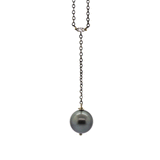 Rebecca Lankford Elongated Pearl Necklace - Rebecca Lankford Designs Custom Jewelry