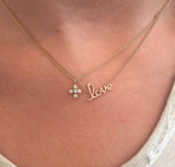 Diamond Cross Necklace - Rebecca Lankford Designs - 2